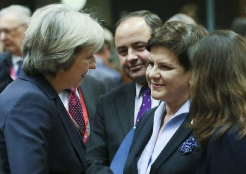 Тереза Мей се среща с полския премиер