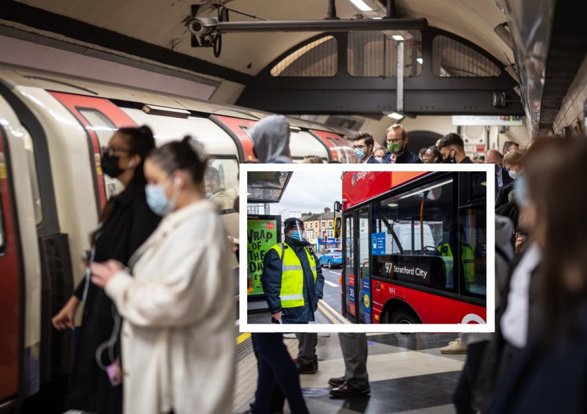 Кметът на Лондон иска маските да останат задължителни в метрото и автобусите.