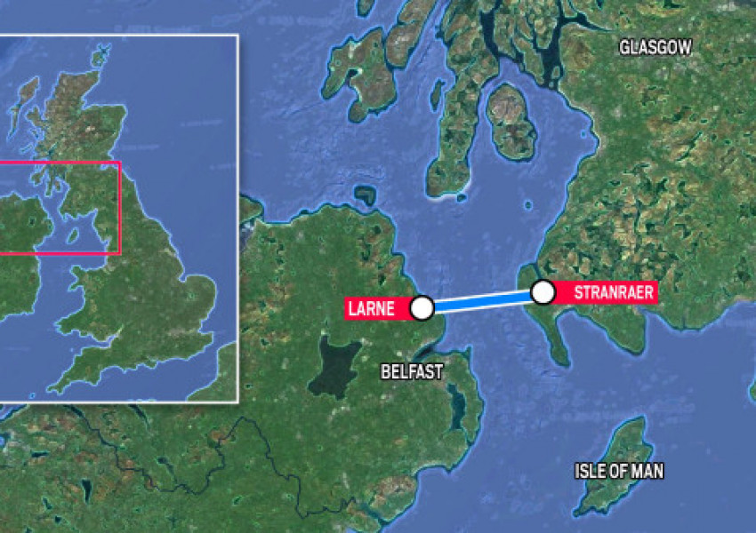Великобритания: Подводен тунел, ще свърже Шотландия и  Северна Ирландия!