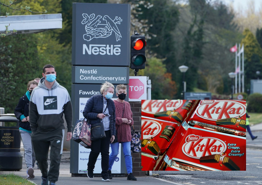 Великобритания: „Nestle“ съкращава 600 служители и премества заводи в Европа. 