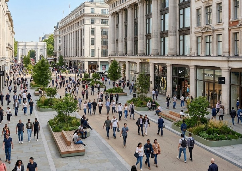 Спират движението по Оксфорд стрийт: Улицата става изцяло пешеходна до края на лятото