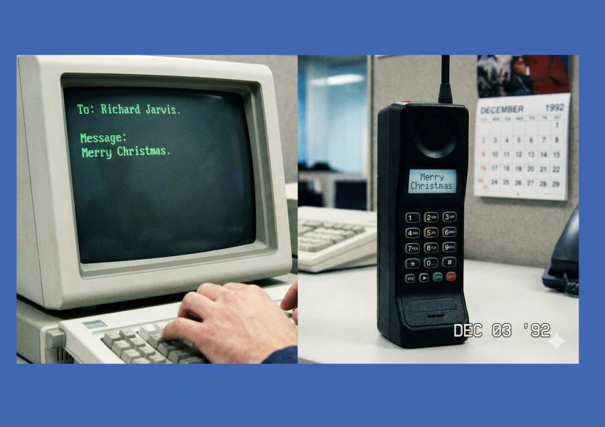 Две думи, които промениха света: Историята на първия SMS, изпратен във Великобритания преди 33 години