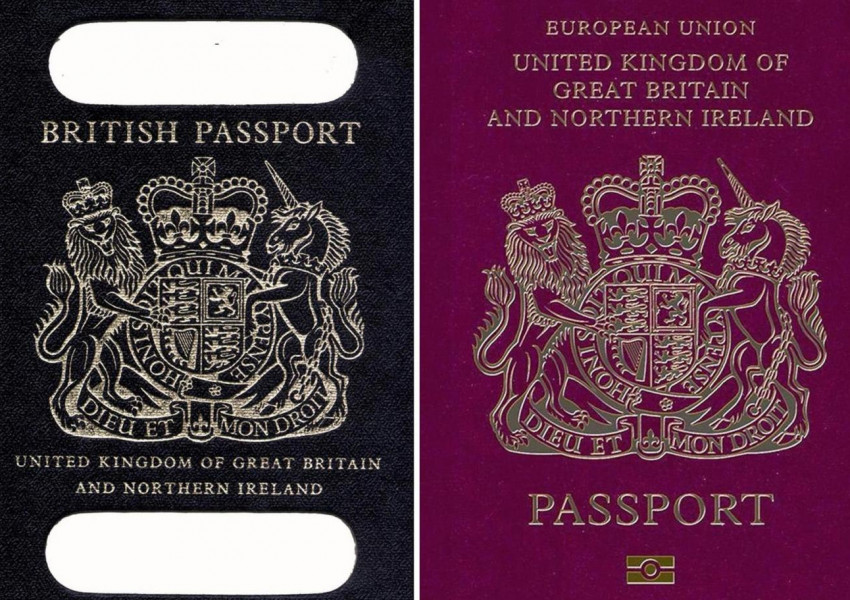 Британските паспорти може да станат тъмносини след "Брекзит"