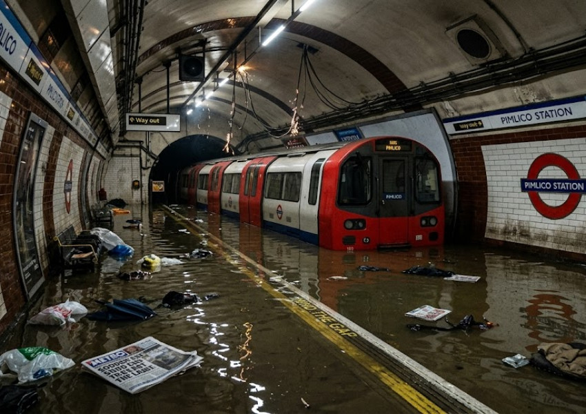 Подземният Лондон: Как мрежата на метрото се предпазва от подземни води
