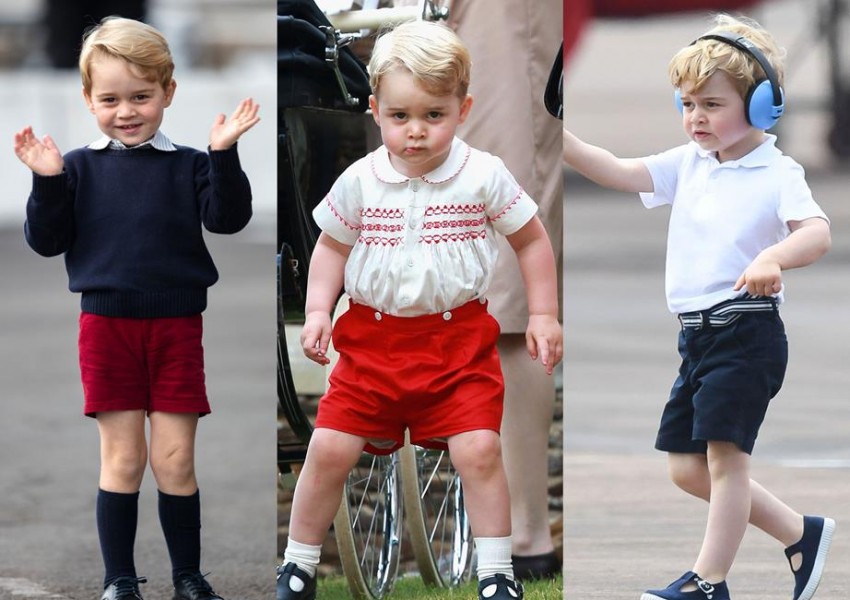 Защо принц Джордж винаги е с къси шорти?