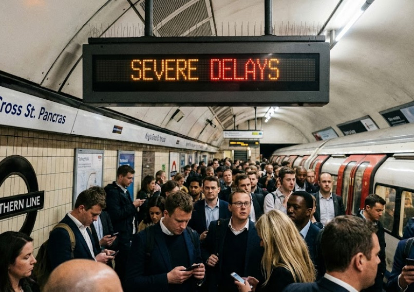 МЕТРОТО: Тежки закъснения по цялата Northern Line тази сутрин