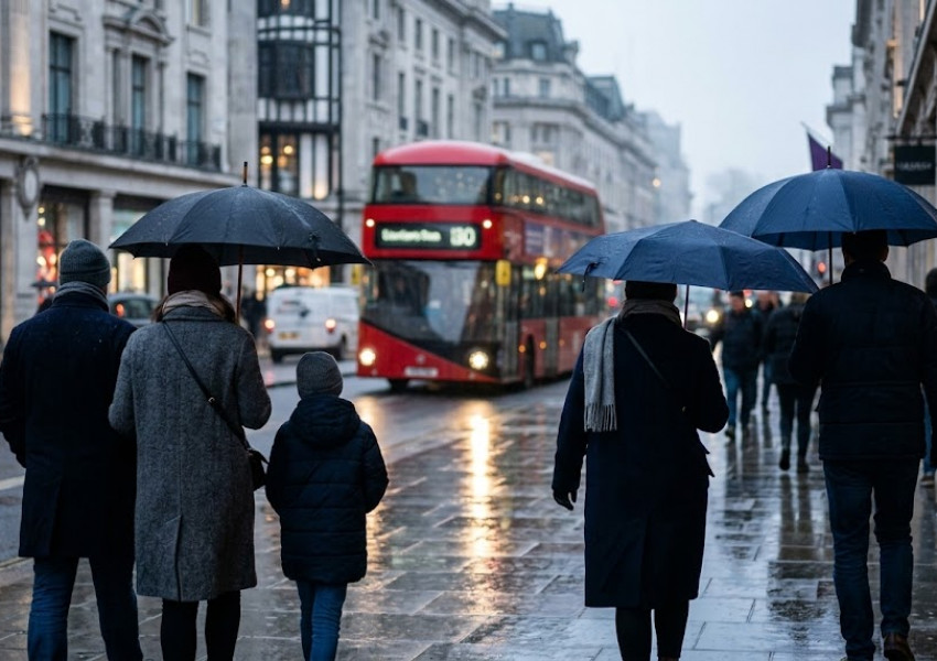Рязък обрат във времето през уикенда: Арктически фронт носи сняг на Острова и леден вятър в Лондон