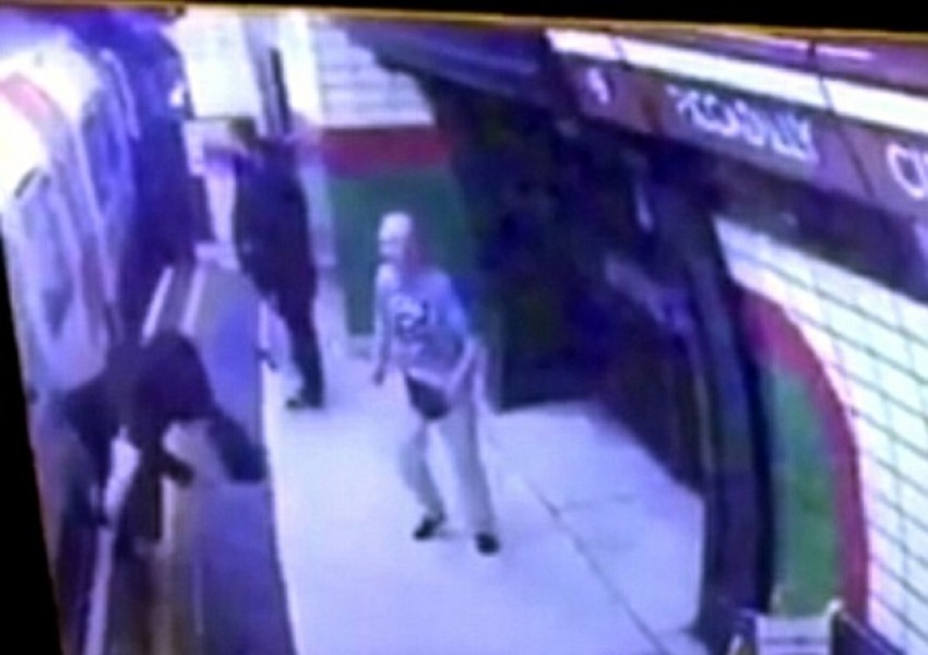 Пенсионер се опита да убие жена в лондонското метро (ВИДЕО)