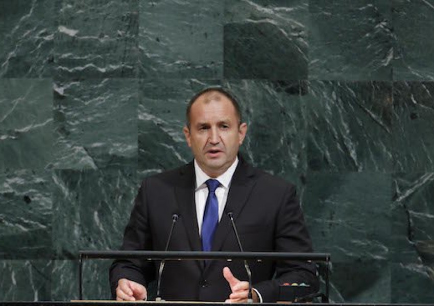 Какво каза Румен Радев в своята първа реч пред ООН?