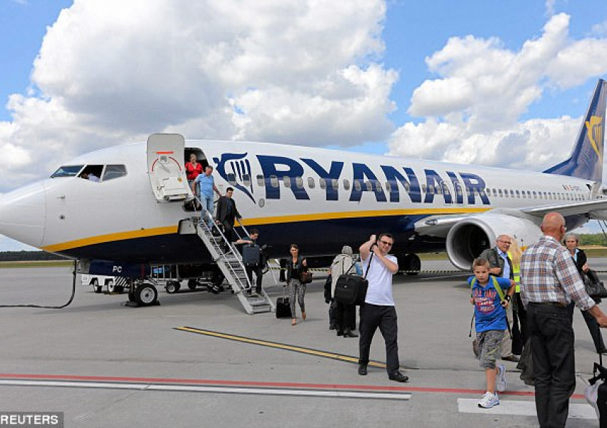 "Райнеър" спира полетите между Великобритания и Европа?