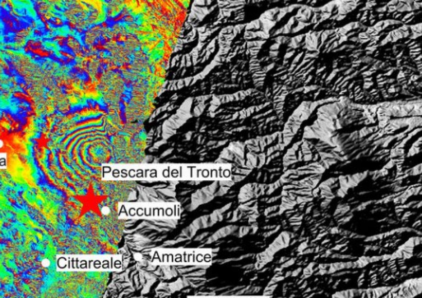 Ето как се е разместила земната повърхност след земетресението в Италия (СНИМКА)