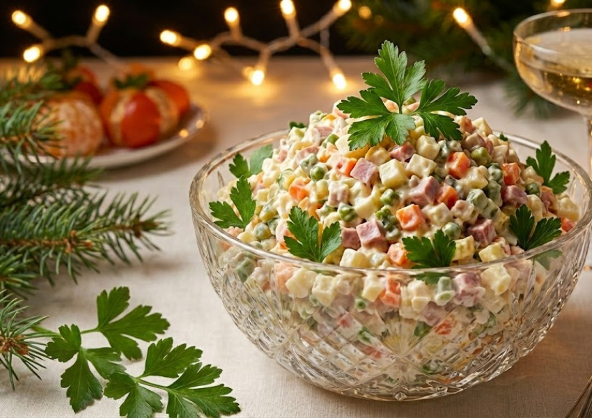 Кралицата на новогодишната трапеза: Защо ''руската салата'' е толкова популярна за българите и източно европейците? Каква е историята и?