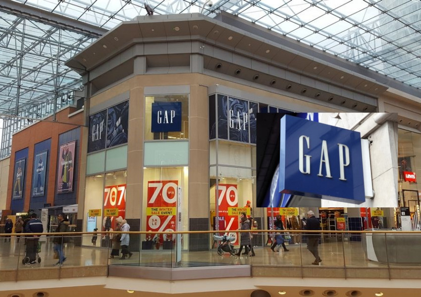 След веригите Debenhams и Topshop, своите магазини във Великобритания затваря и GAP