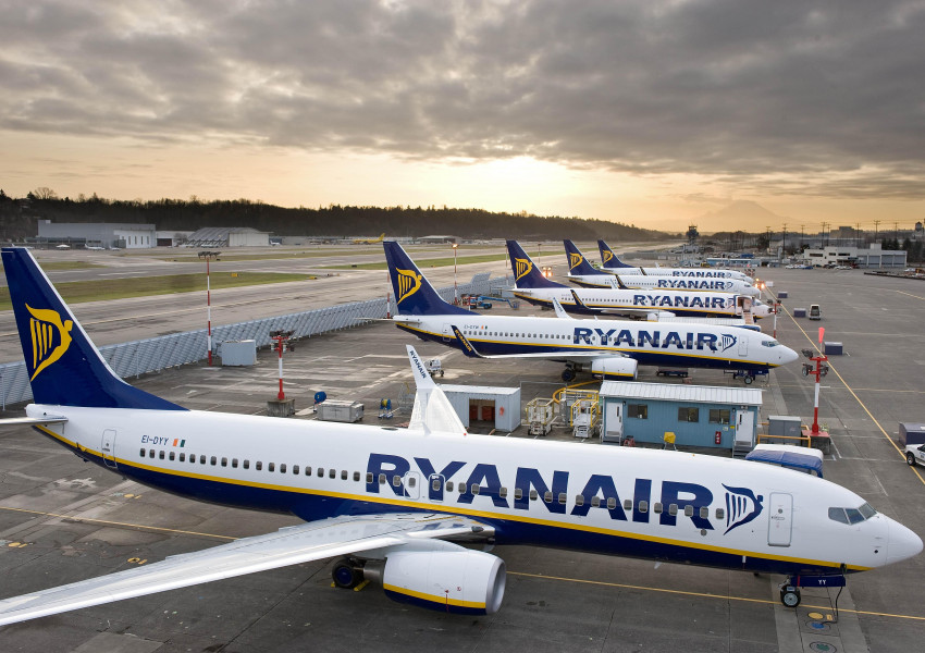 От днес влизат в сила новите правила за ръчен багаж на Ryanair