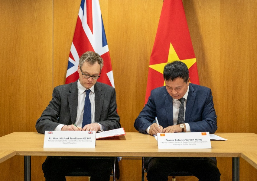 Лондон: Великобритания и Виетнам, ще се борят заедно с незаконната емиграция!