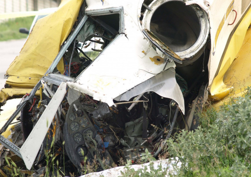 Самолет се разби край Пловдив, има загинали