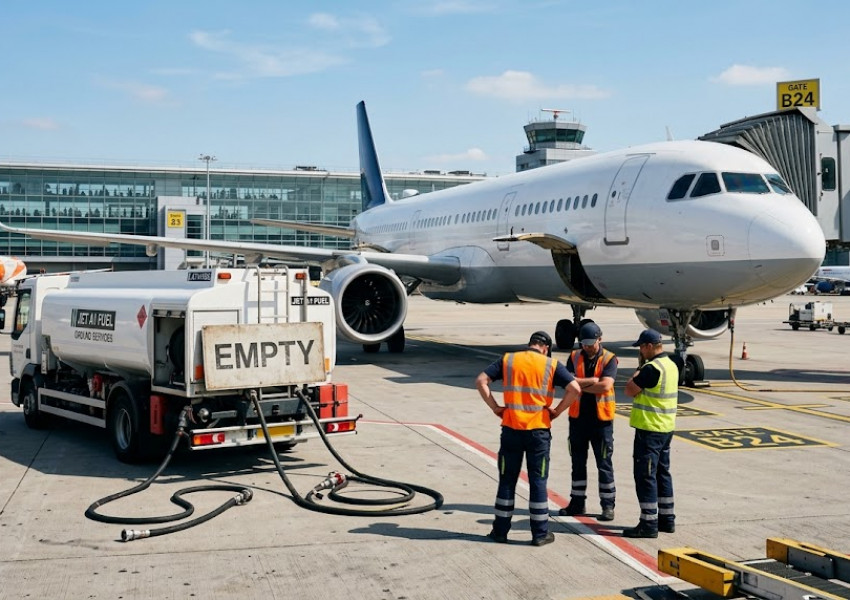 Европа разполага с авиационно гориво за около шест седмици, предупреждават енергийни експерти Европа разполага с авиационно гориво за около шест седмици, предупреждават енергийни експерти