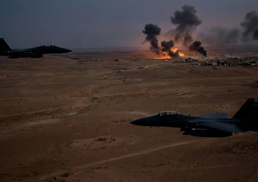 САЩ нанесоха масирани удари срещу "Ислямска държава" в Сирия по заповед на Тръмп САЩ нанесоха масирани удари срещу "Ислямска държава" в Сирия по заповед на Тръмп