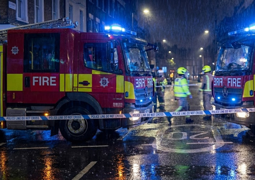 Инцидент в Северен Лондон: Два пожарни автомобила се сблъскаха, шестима огнеборци са ранени