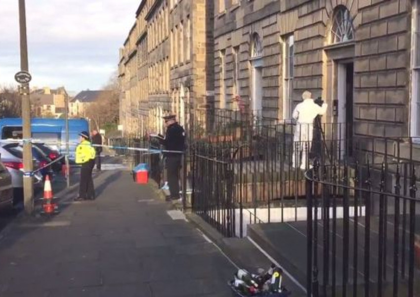 Един задържан за убийство в Единбург
