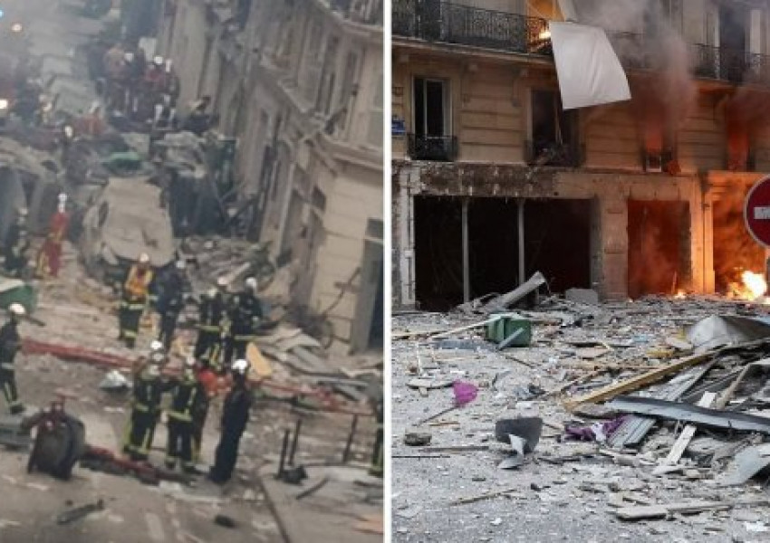 Мощен взрив в центъра на Париж, има ранени (СНИМКИ)