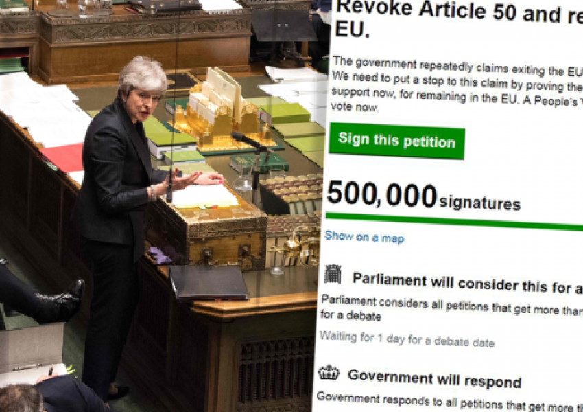 Над половин милион души се подписаха под петиция против Брекзит, "за" оставане в ЕС