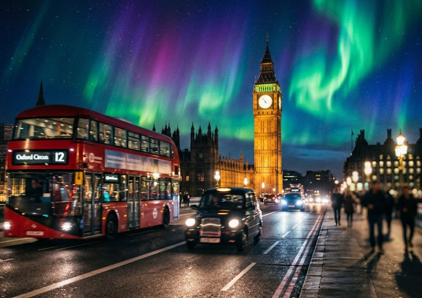 Впечатляващо Северно сияние озари небето над Великобритания: Прогнози за нови наблюдения