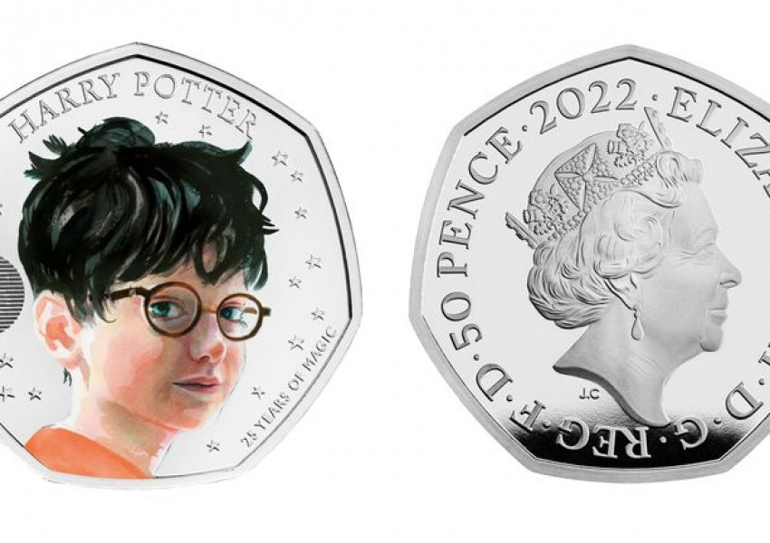 Хари Потър ще се появи на серия от монети във Великобритания