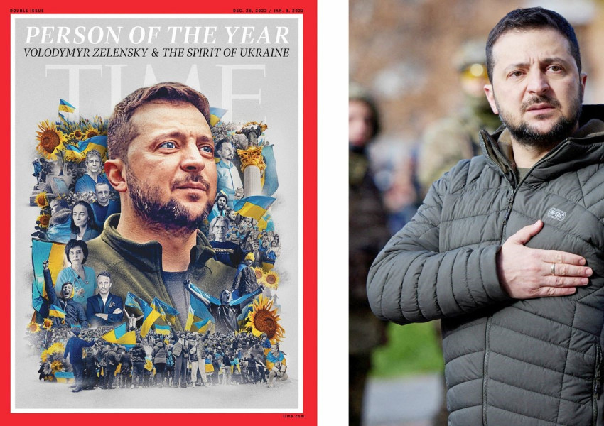 Украинският президент Володимир Зеленски е "Личност на годината" на сп. "Тайм"