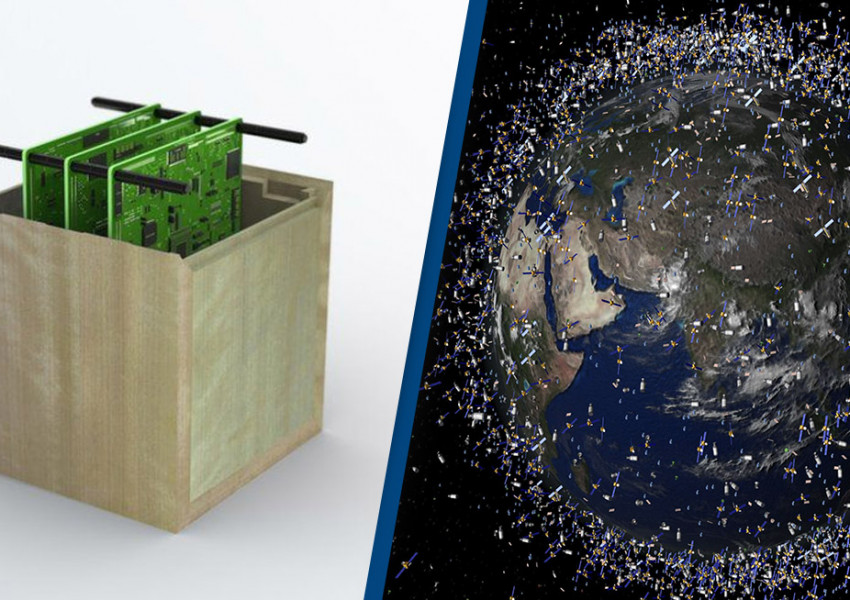 Япония разработва дървени сателити за намаляване на космическия боклук