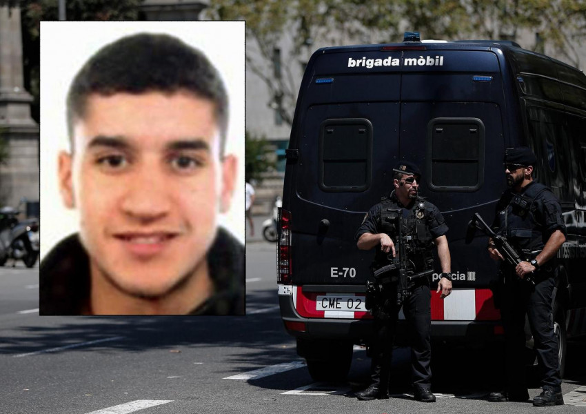 Атентаторът от Барселона все още е на свобода