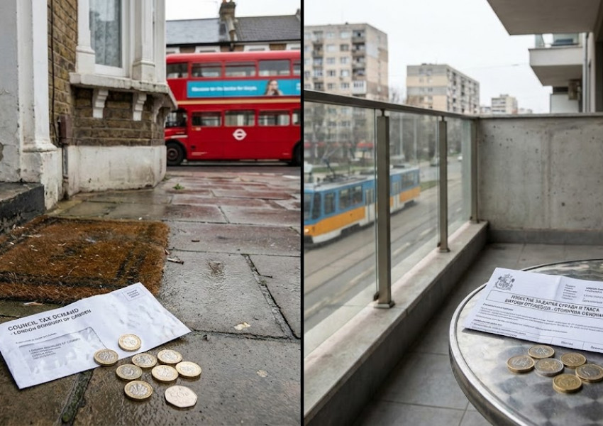 UK - BG: Колко местни данъци и такси плащаме в Лондон и колко в София.