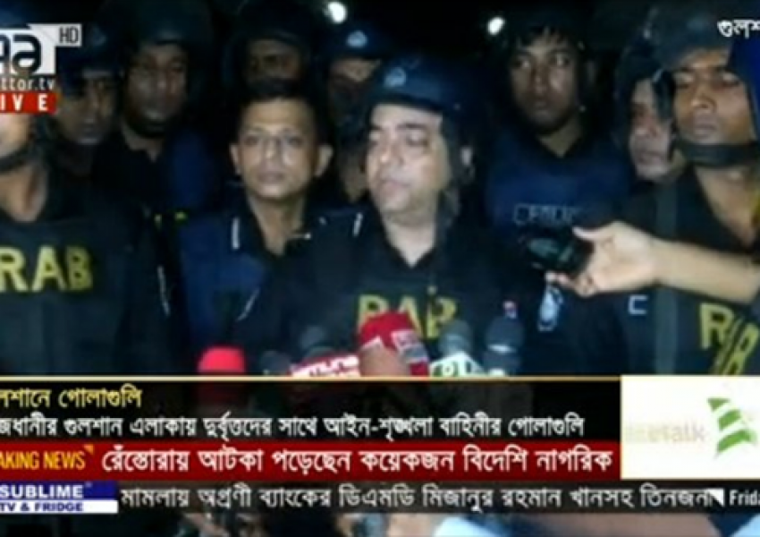 Заложници и стрелба в столицата на Бангладеш