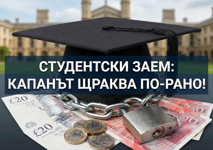 КРАЙ НА "ЛЕСНИТЕ СТУДЕНТСКИ ПАРИ": Замразяват прага за студентските заеми до 2030 г. Ще започнете да връщате дълга много по-рано, отколкото мислите!