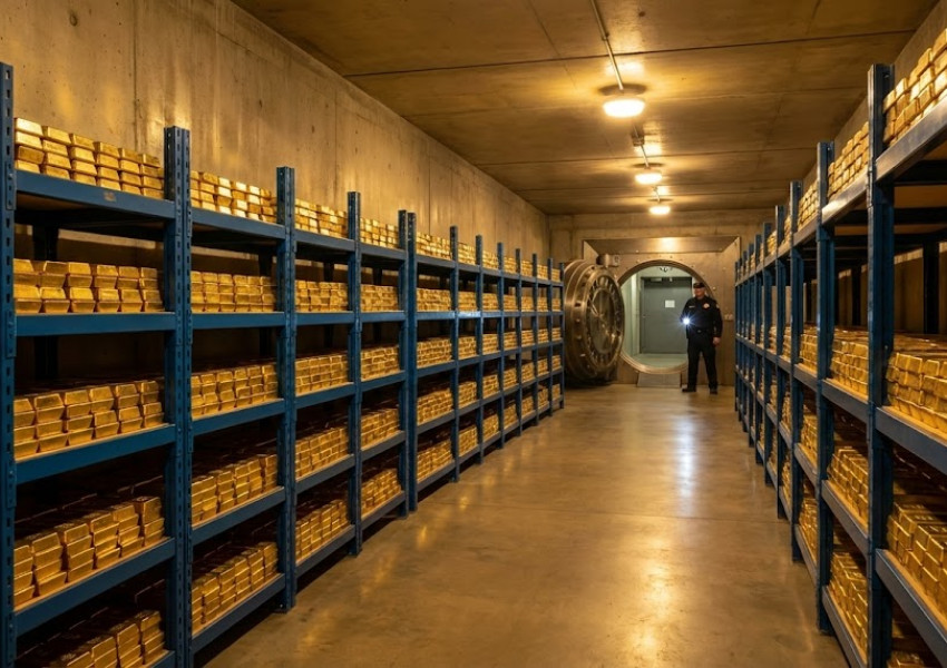 Британската съкровищница:  Тайните златни трезори на Bank of England