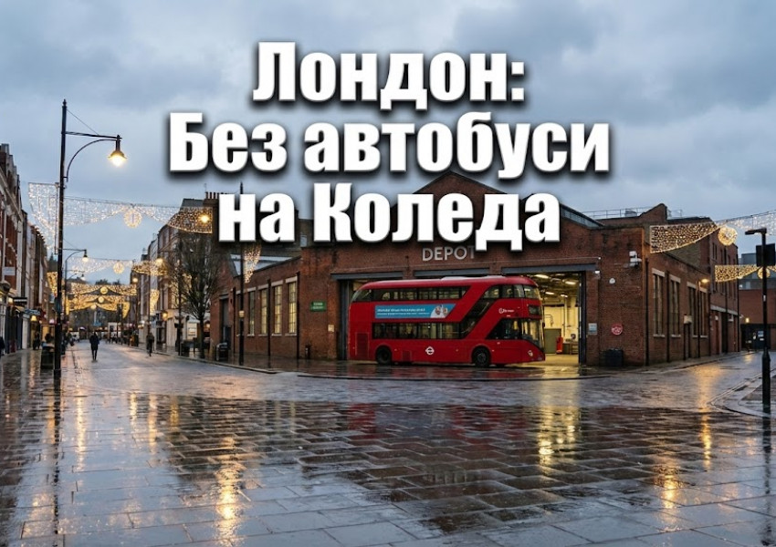 Лондон: TfL спира всички автобуси на Коледа, ще има промени и в графика за Нова година