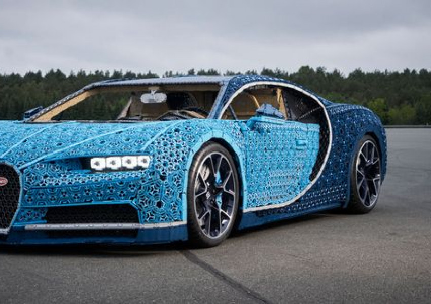 Lego сглоби функционално Bugatti Chiron от пластмасови кубчета (СНИМКИ)