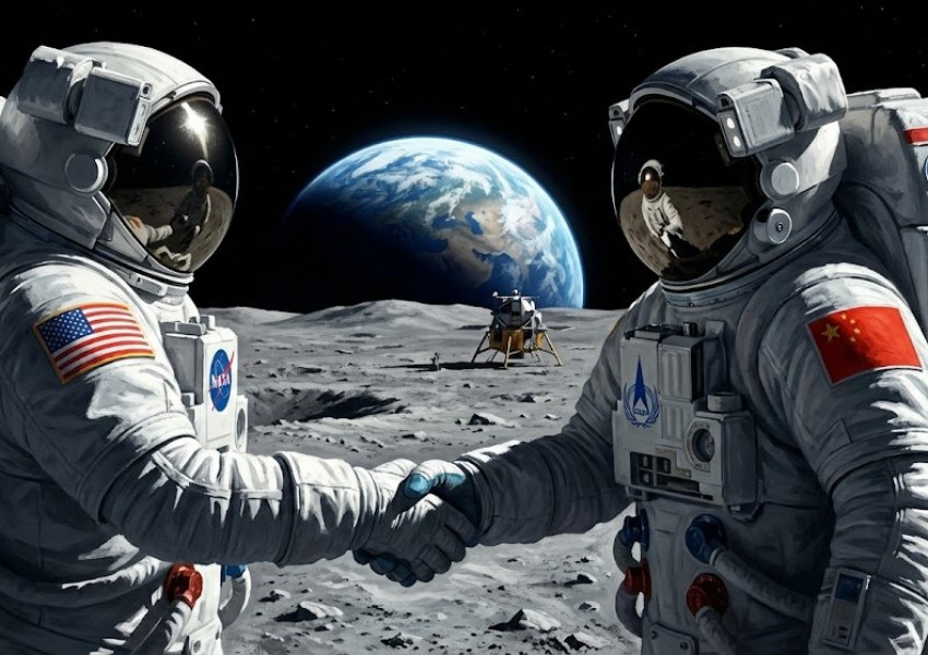 Британски астронавт призова САЩ и Китай: Не се състезавайте за Луната, а си помагайте!