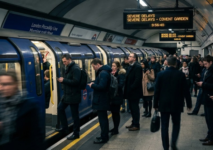 ТРАФИК НА ЖИВО: Сериозни закъснения по Piccadilly line блокират пътуващите към Хийтроу