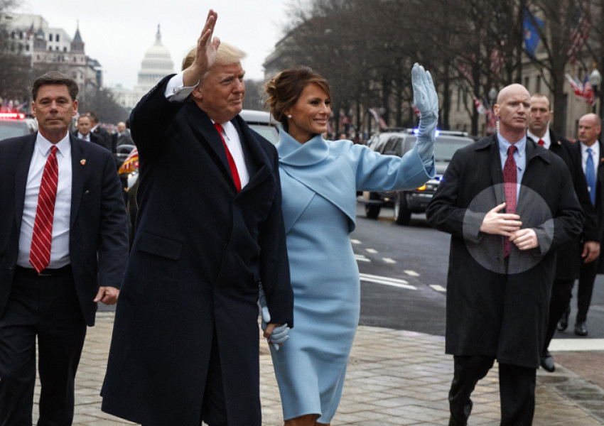 Бодигард с изкуствени ръце пази Тръмп? (СНИМКА)