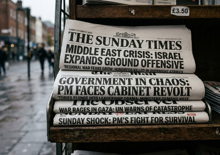 Британската неделна преса: Смъртта на Хаменей и гневен Найджъл Фараж превземат първите страници