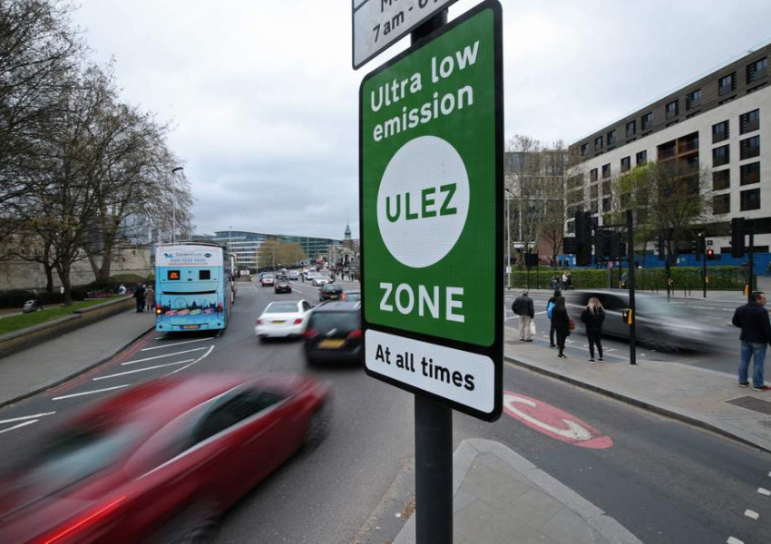 TfL прави по £220,000 печалба на ден от ULEZ зоната в центъра на Лондон