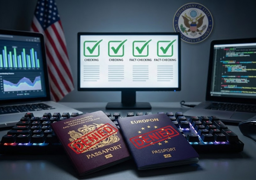 САЩ отказаха визи на британски и евро фактчекъри, обвинени в налагане на цензура
