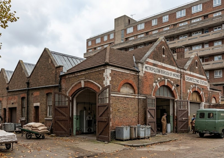 Историческа станция за дезинфекция в Хакни е пред риск от разрушаване
