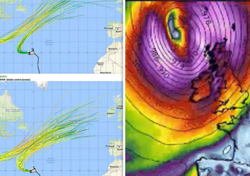 Великбритания ударена от две бури
