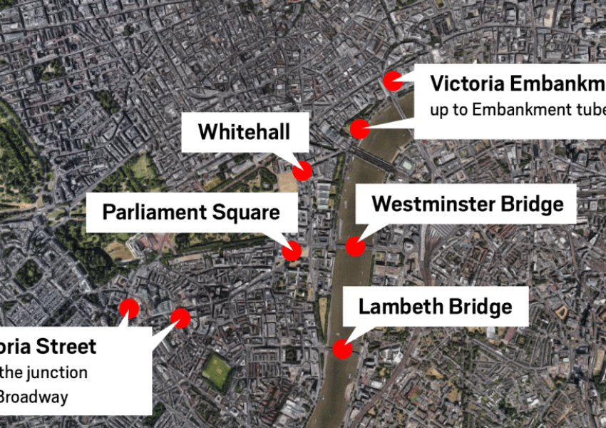 След днешното нападение: Ето къде да НЕ ходите в Лондон