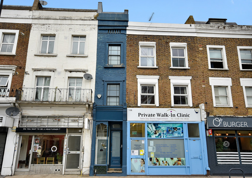 Най-тясната къща в Лондон се продава за почти 1 млн. паунда! (ВИДЕО)