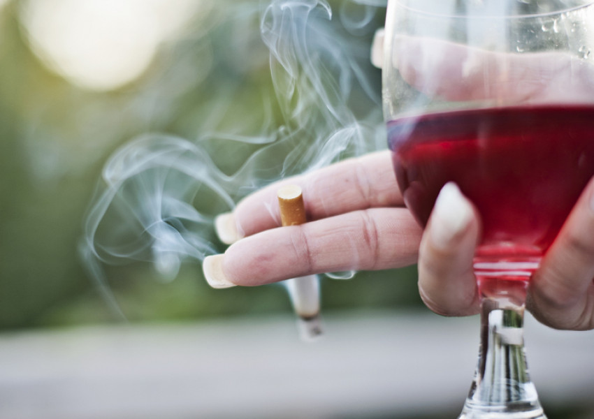 Виното намалява вредния ефект от цигарата