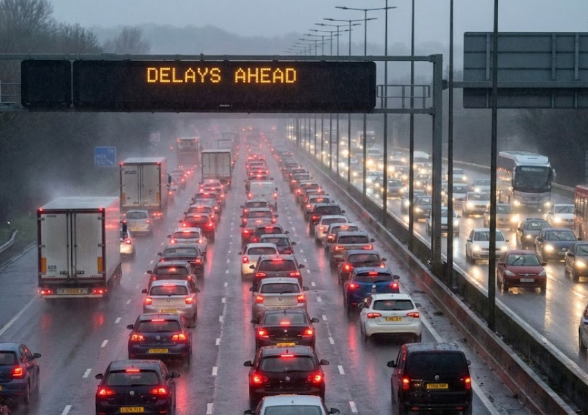 "БЕСНИЯТ ПОНЕДЕЛНИК": Коледен кошмар по магистралите M25 и M1
