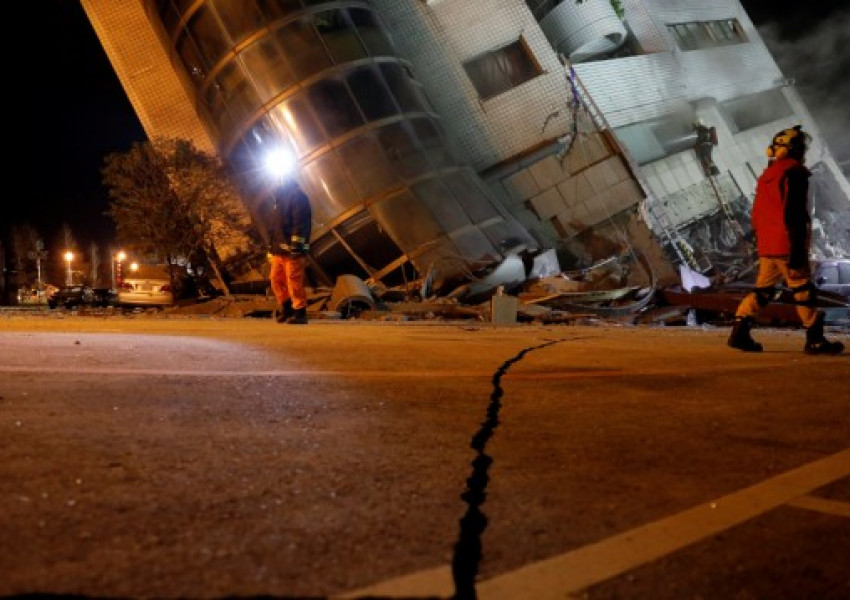 Над 170 души в неизвестност след трус в Тайван